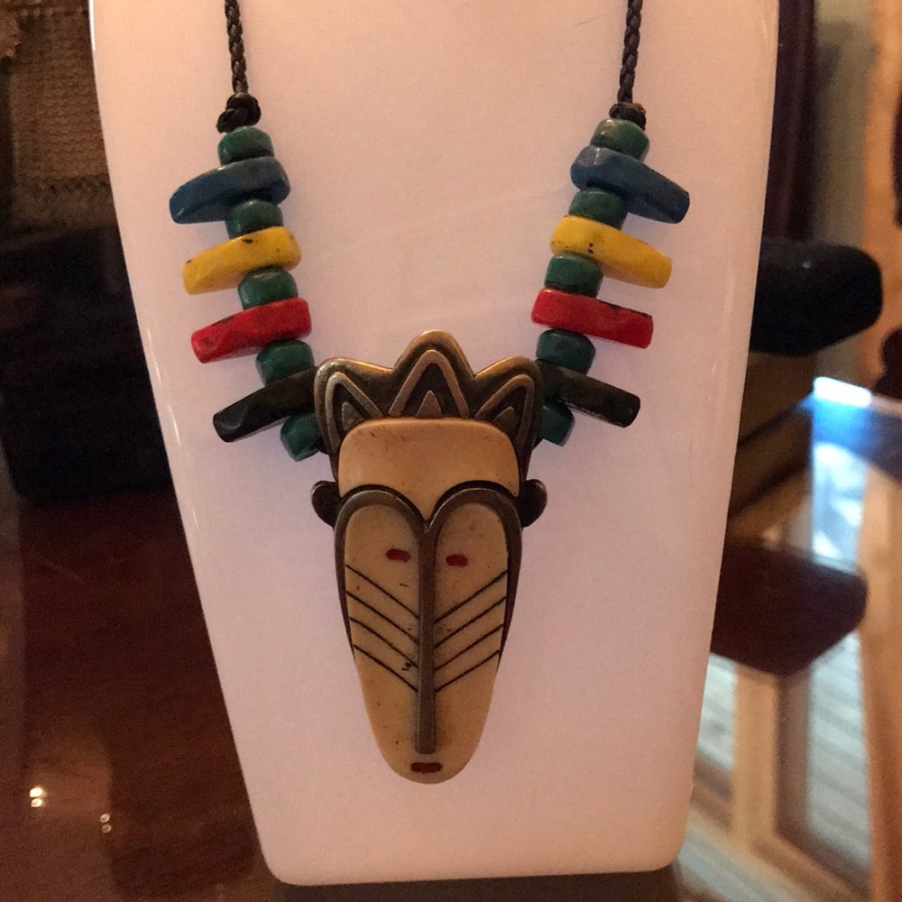 South African tribal necklace30 inches long